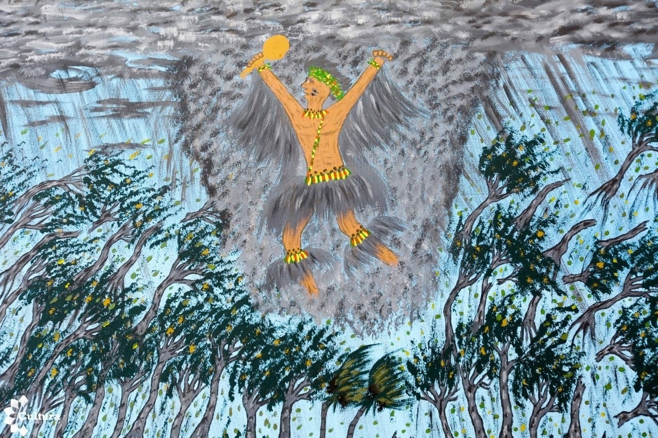 Presentan exposición del artista plástico Basybuky “El grito del pantanal”