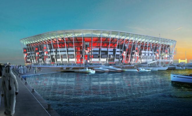 El estadio mundialista que surgió de una caja de ‘Lego’