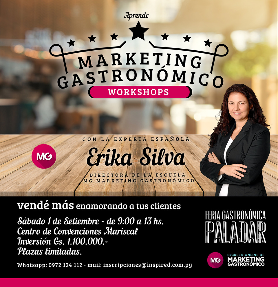 Marketing gastronómico en Feria Paladar 2018