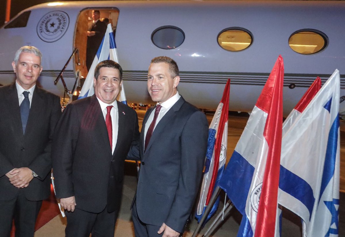 Cartes instalado en Israel para inauguración de embajada en Jerusalén