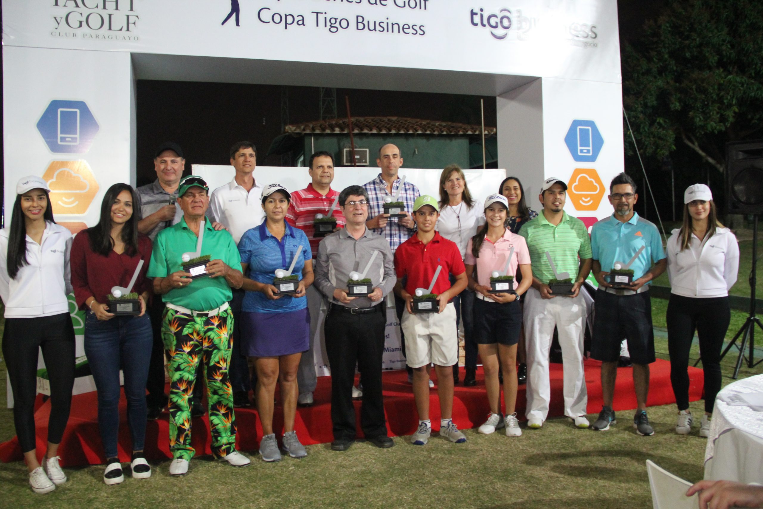 El circuito Súper Series de Golf de la Copa Tigo Business en el Yacht
