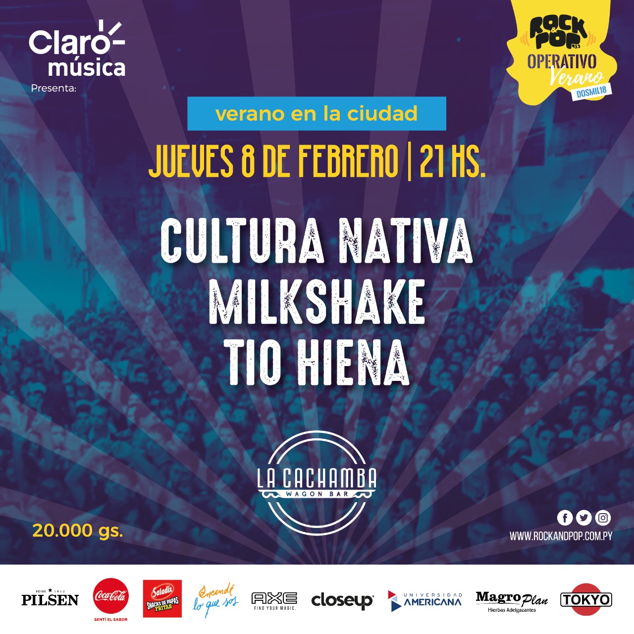 Se viene el tercer y último encuentro del operativo verano de la Rocka