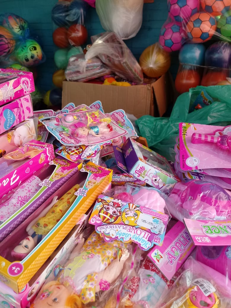Obsequian juguetes a 500 niños y niñas del Comedor Misionero Róga