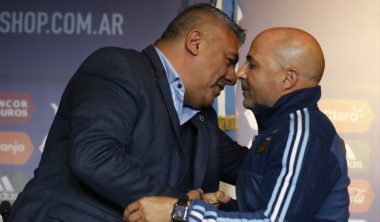 El presidente de la AFA se tatuará la Copa del Mundo si Argentina la gana