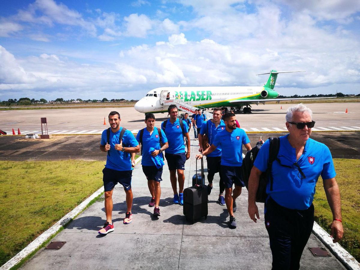 El Ciclón ya se encuentra en Maturín, debuta hoy por la Copa Libertadores 2018