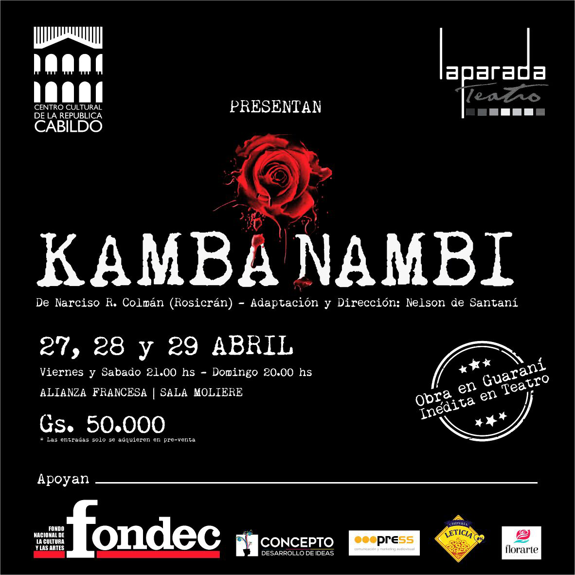Kamba Nambi, una obra que retrata el costumbrismo paraguayo de los años ’40