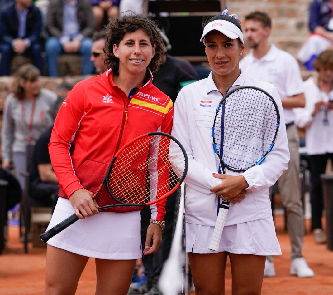 Carla Suárez gana a Cepede y da a España primer punto eliminatoria