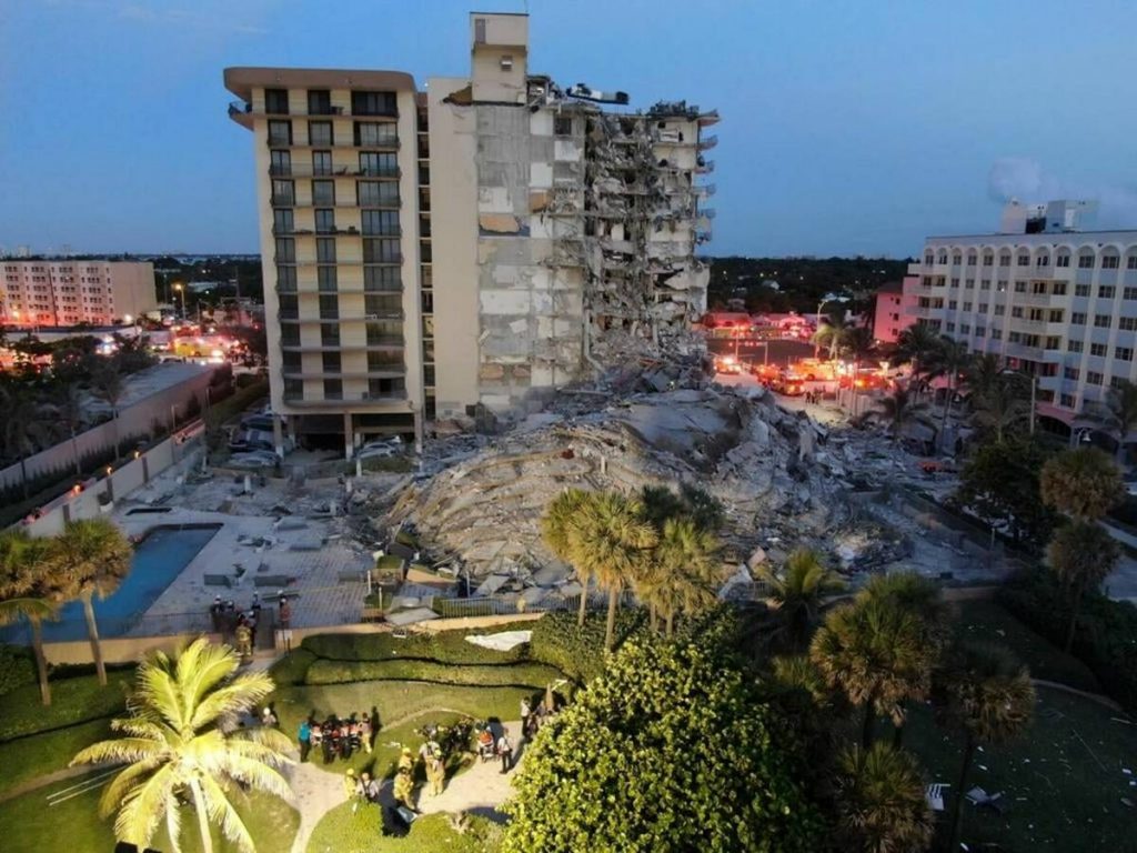 “Derribo energético”, la técnica que usarán para demoler los restos del edificio en Miami
