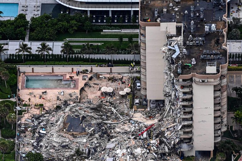 Derrumbe en Miami: Confirman el hallazgo de otro cuerpo y la cifra de víctimas ascendió a 95