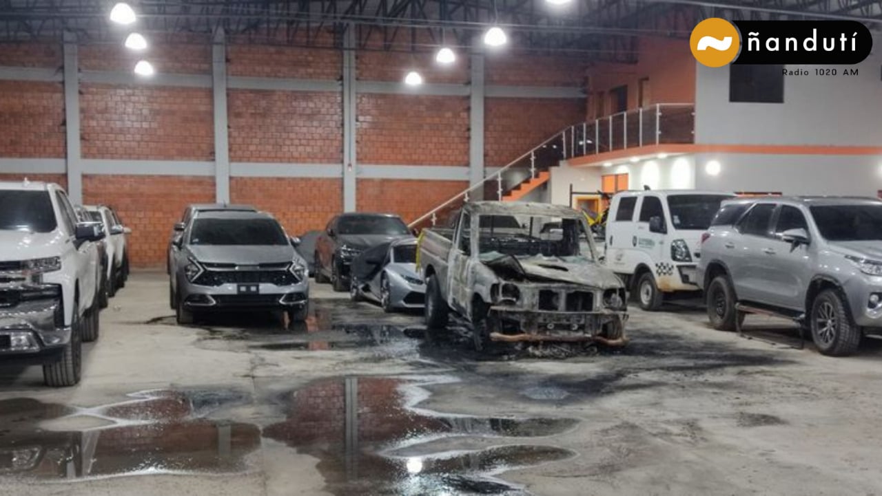 Según pruebas: Incendio de vehículo en depósito de Senabico pudo haber sido provocado
