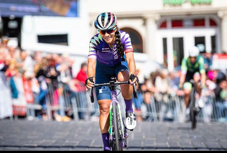 Ciclista paraguaya entrena en Francia con miras a los Juegos Odesur 2022