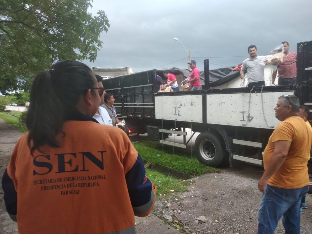 Roque Alonso bajo agua: SEN indica que 250 familias fueron afectadas por las lluvias