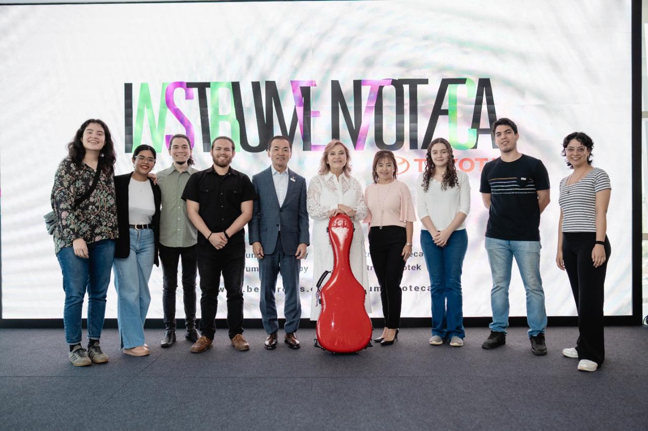 Berta Rojas pone en marcha la segunda edición de la Instrumentoteca Toyota