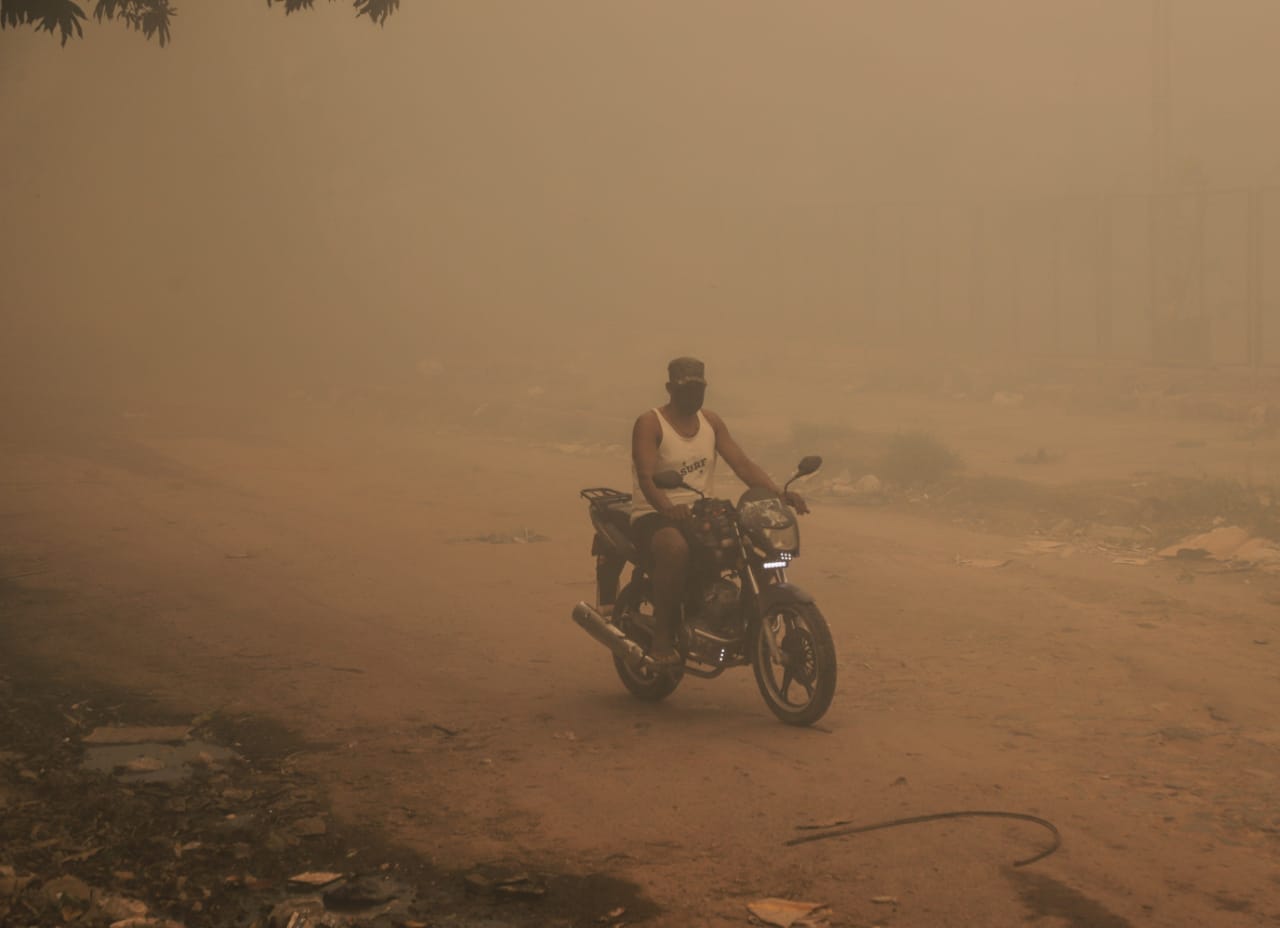 Declaran «alerta epidemiológica» ante impacto de incendios forestales