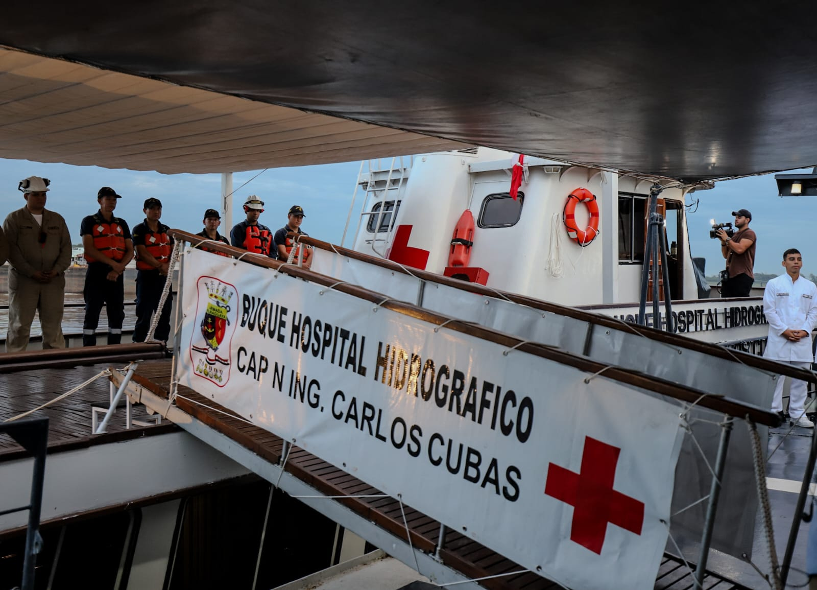 Buque hospital brindará asistencia médica a pobladores de Bahía Negra