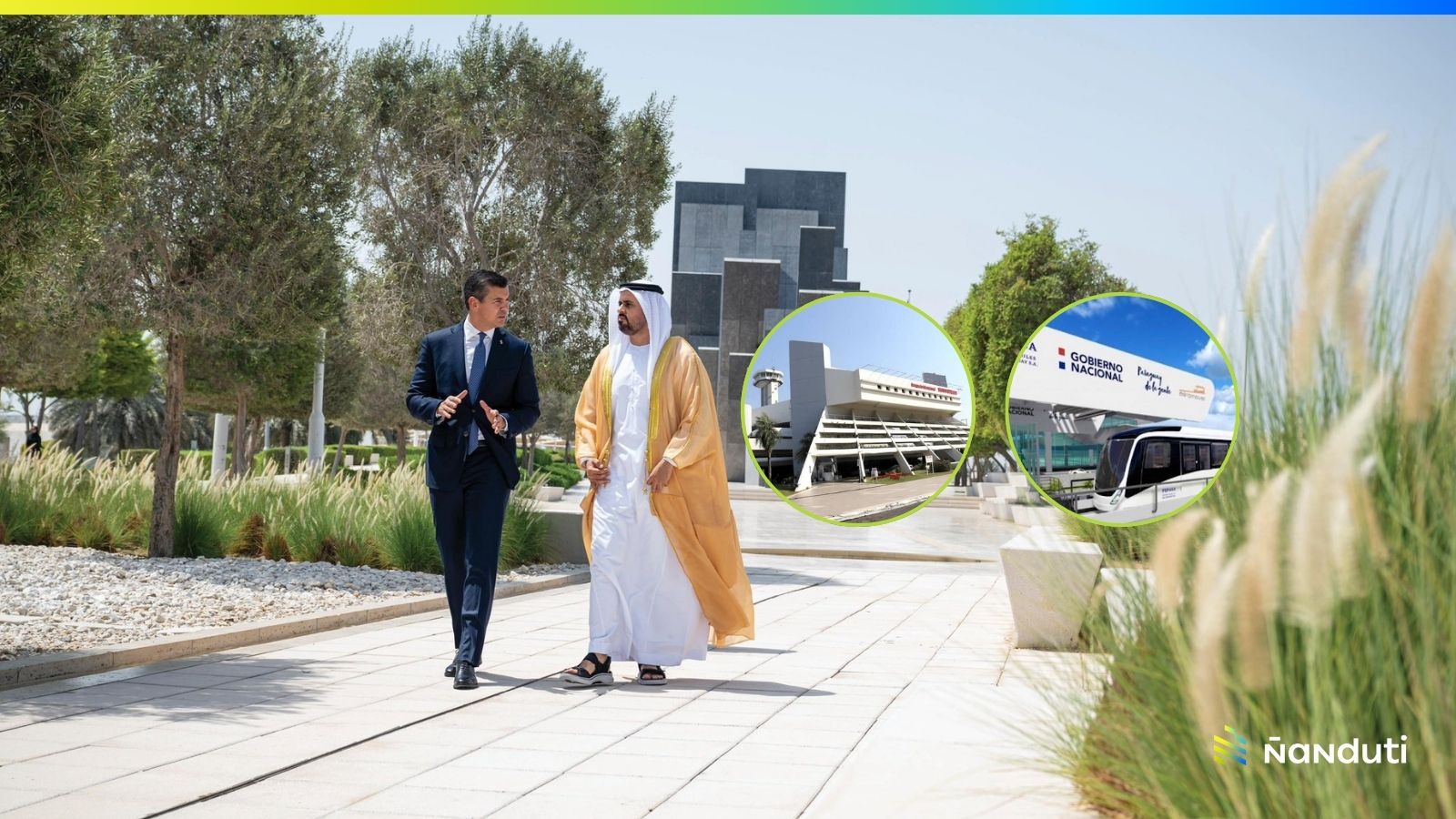 Viajes de Peña: Esperan respuestas de Emiratos Árabes sobre proyectos de tren de cercanía y aeropuerto