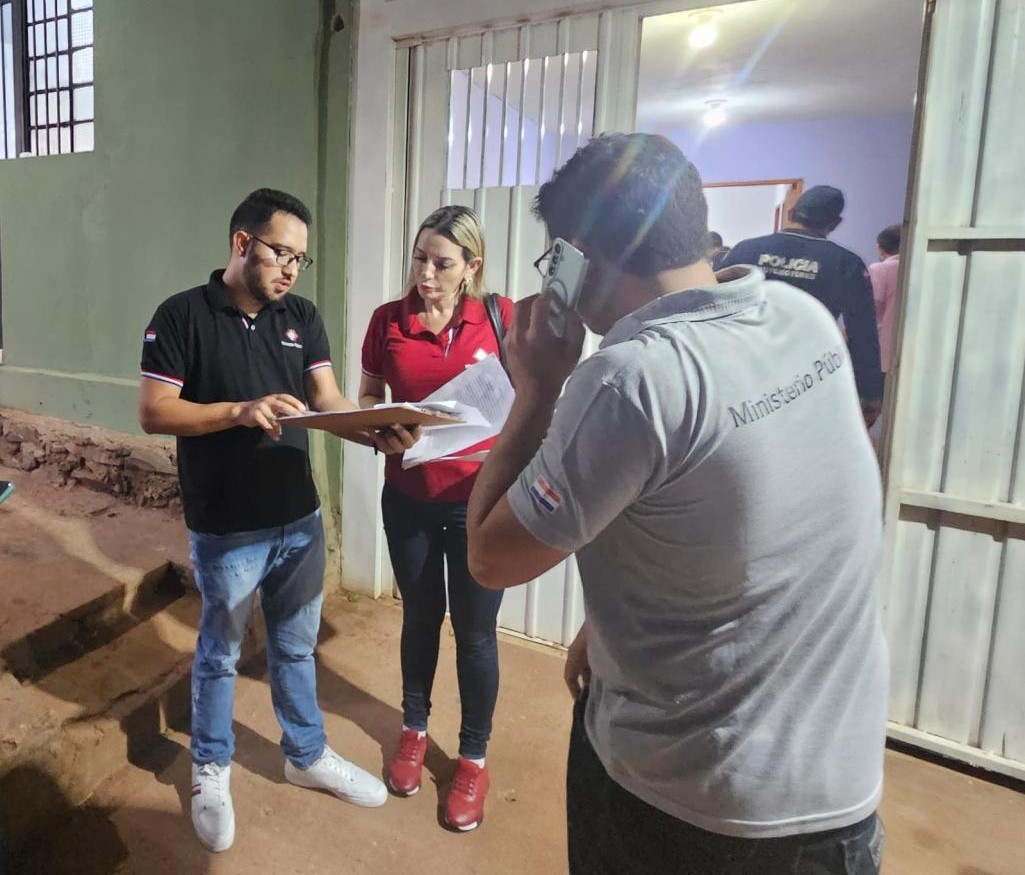 Allanan vivienda por muerte de abogado en Pedro Juan Caballero