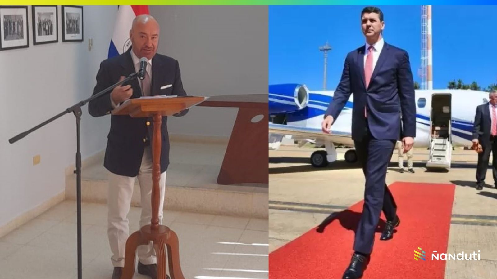 Embajador francés fue convocado por la Cancillería paraguaya tras comentarios sobre viajes de Peña