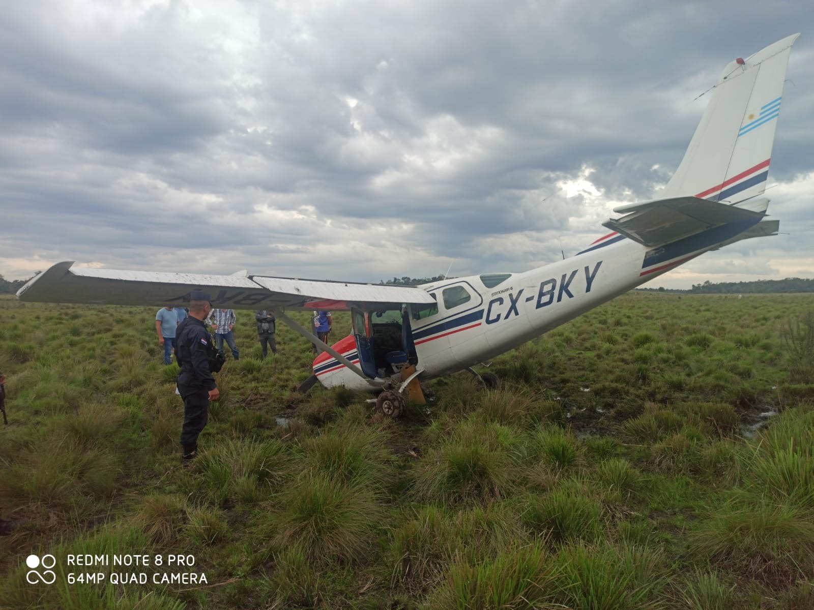 Avioneta robada en Uruguay cayó en zona de San Pedro del Paraná
