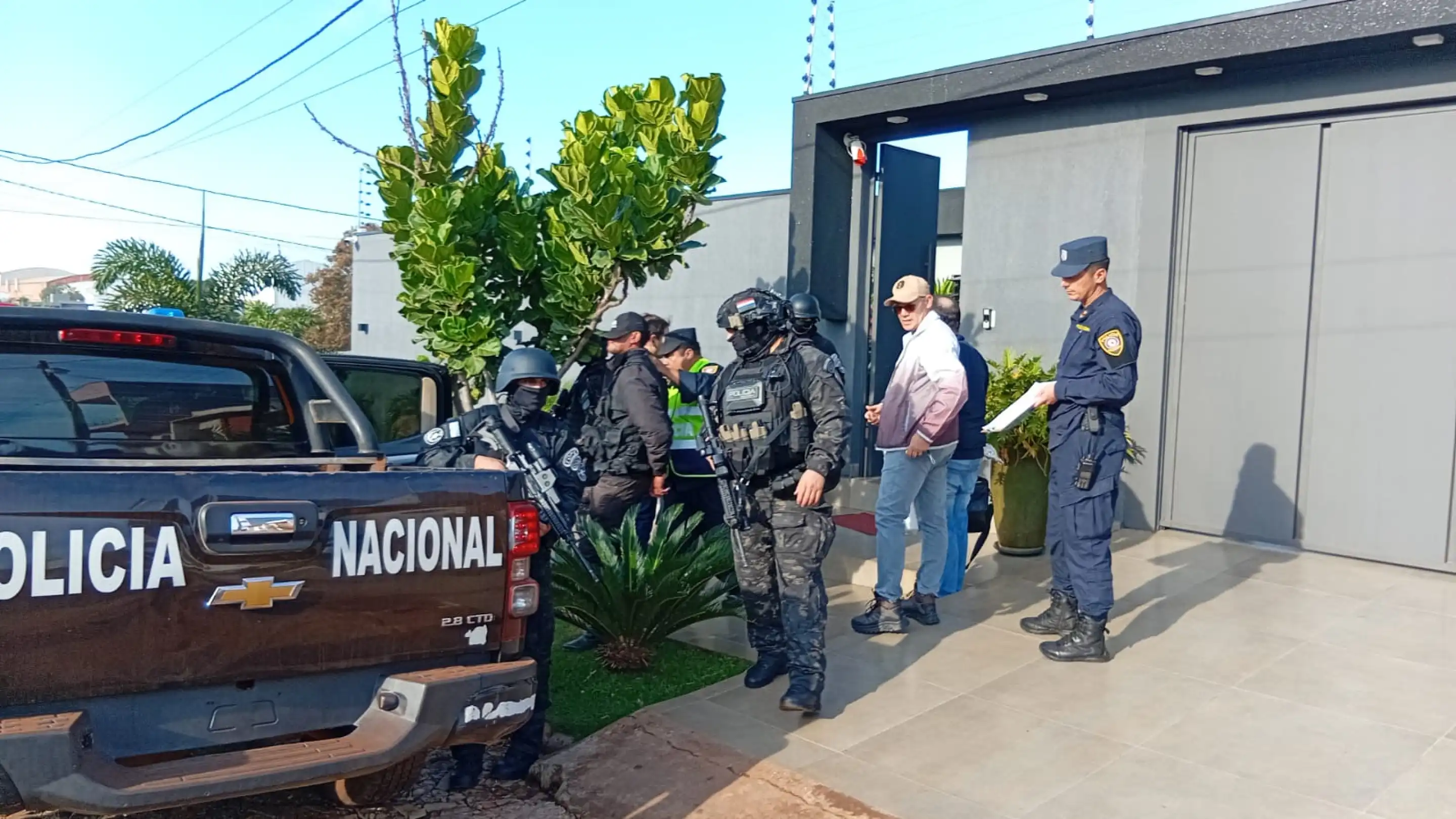 Megaoperativo simultáneo en Pedro Juan Caballero
