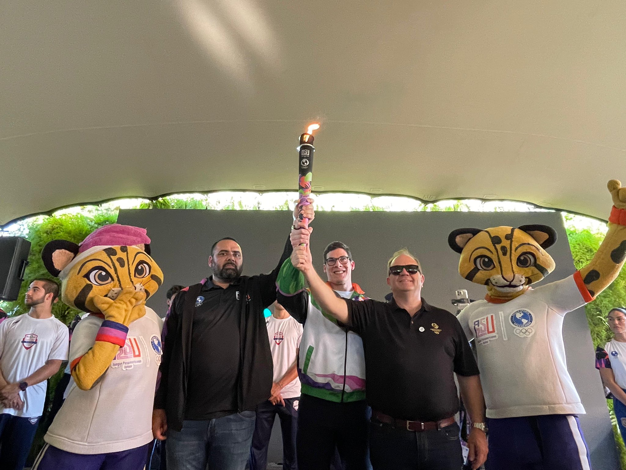 El Fuego Panamericano llega a Asunción