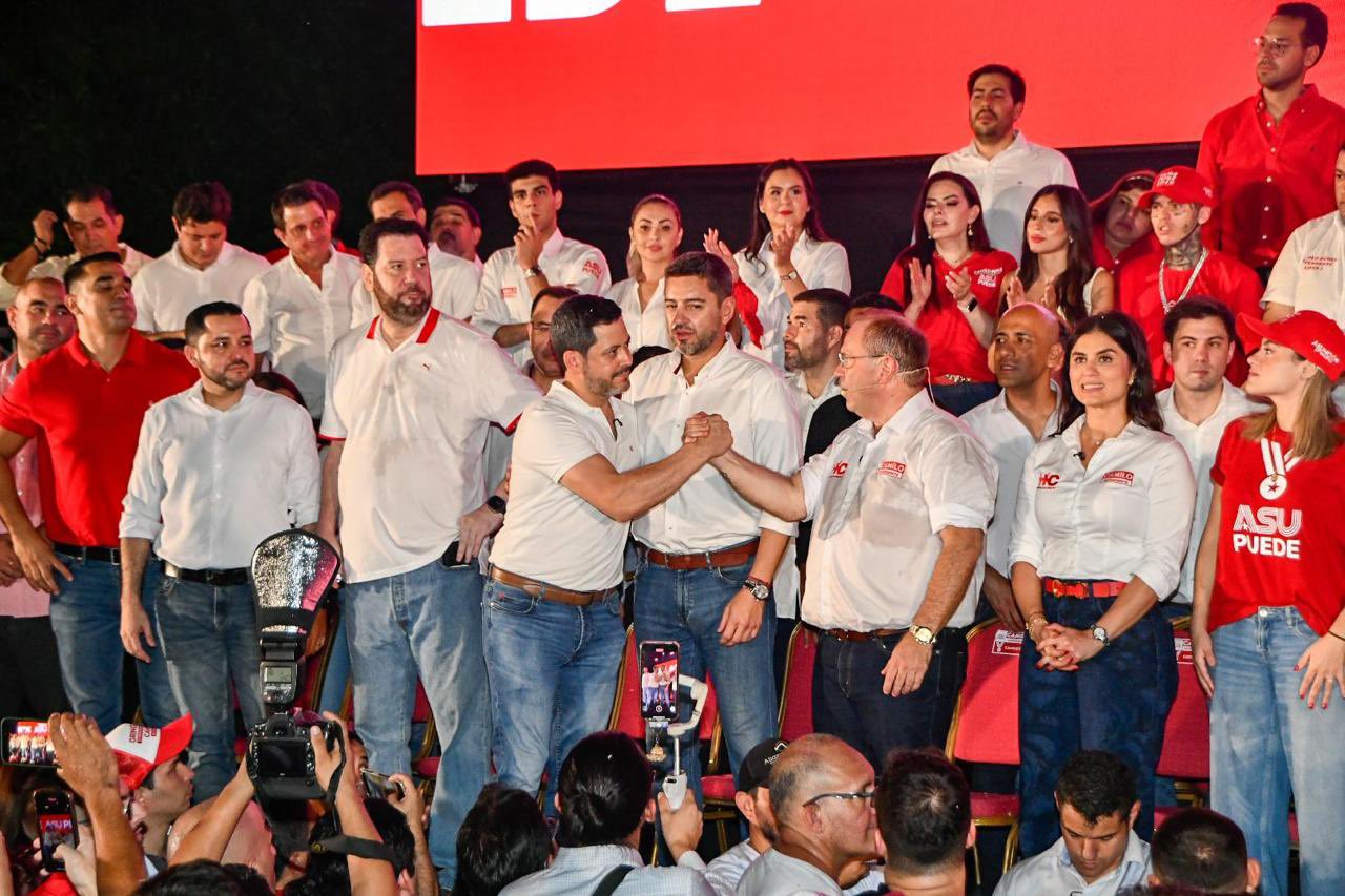 Camilo Pérez lanzó su campaña en busca de la Intendencia de Asunción