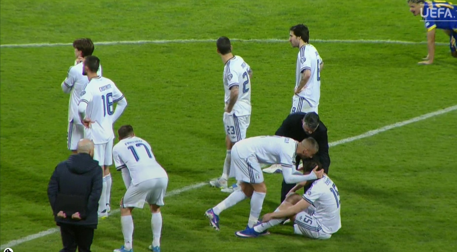 Italia queda fuera del Mundial tras caer ante Bosnia