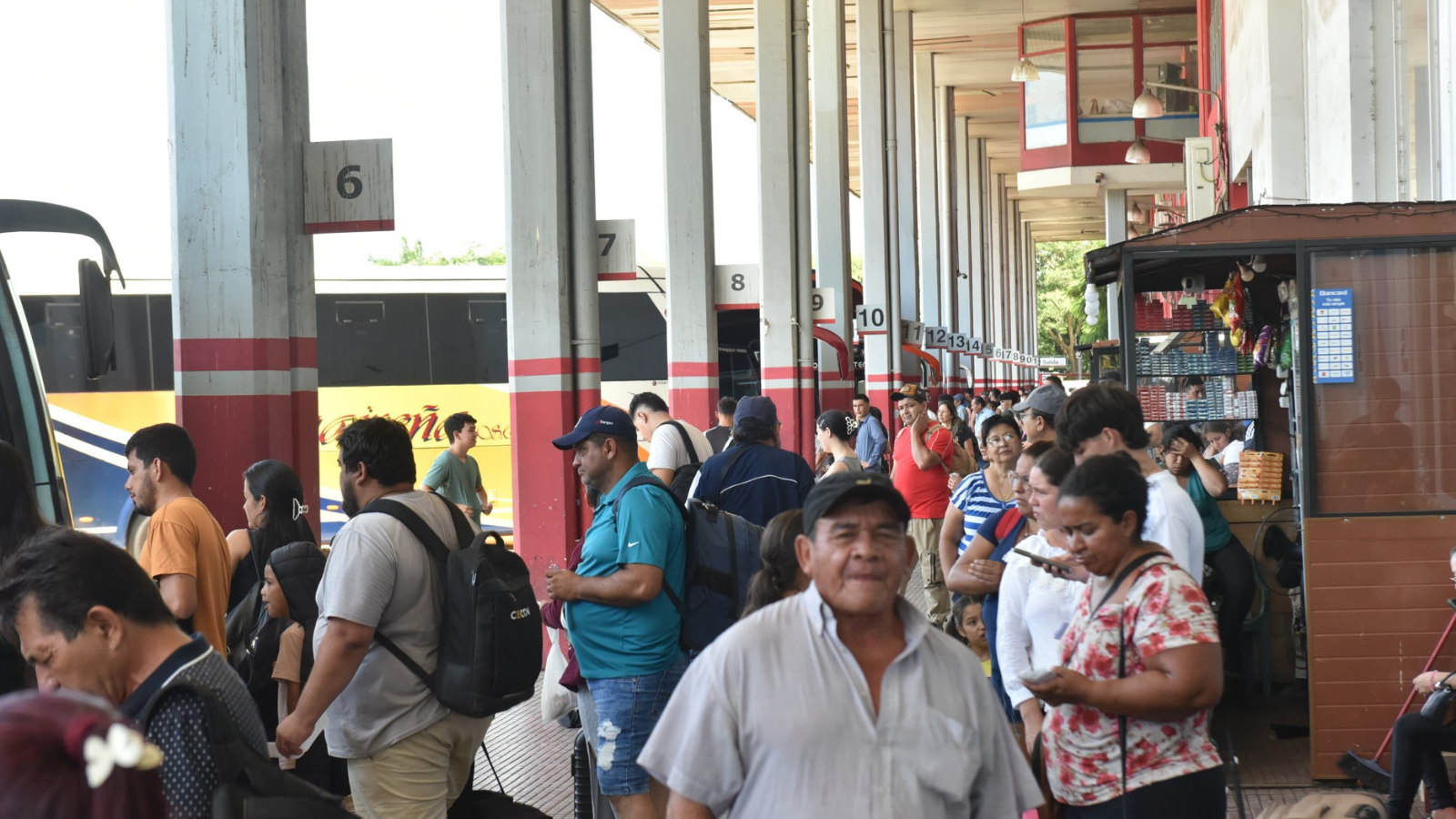 DINATRAN habilita más buses al interior