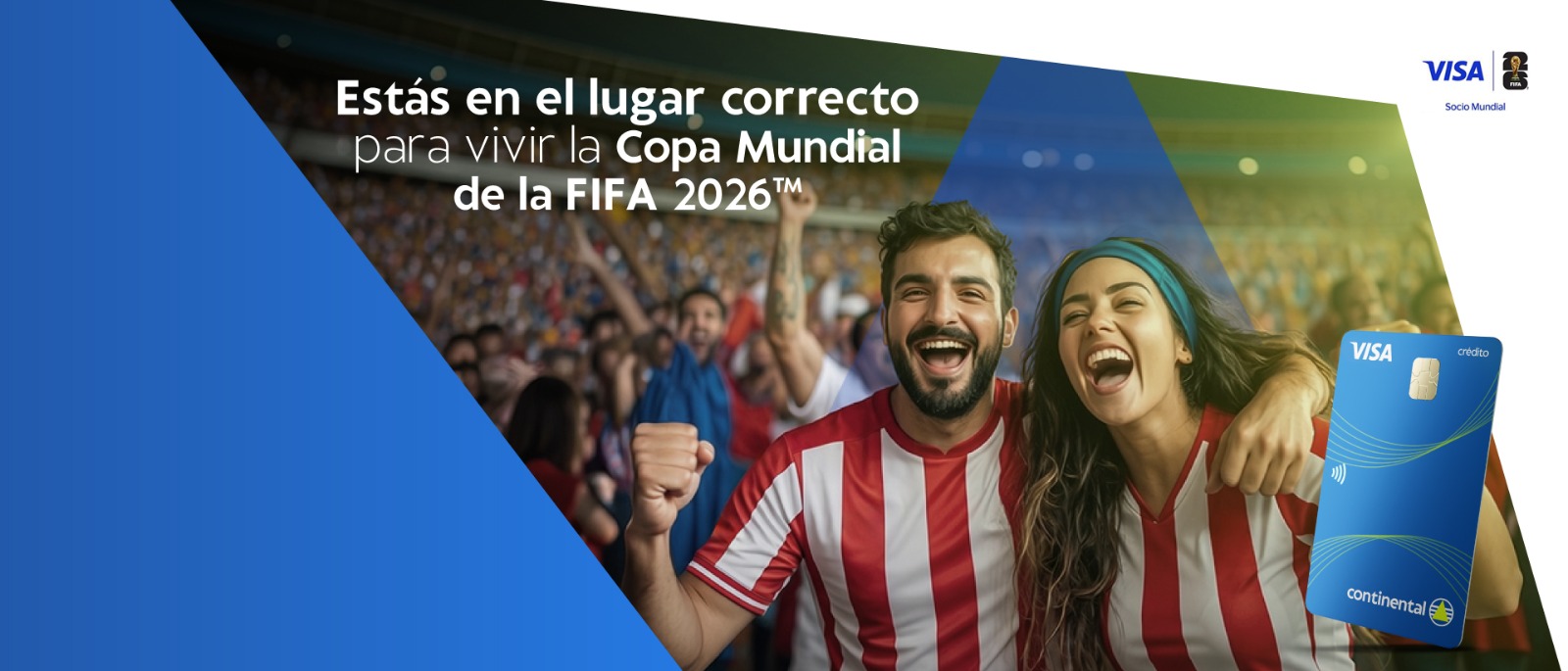 Banco Continental lanza promoción que premia con viajes alMundial 2026 y televisores de 65”