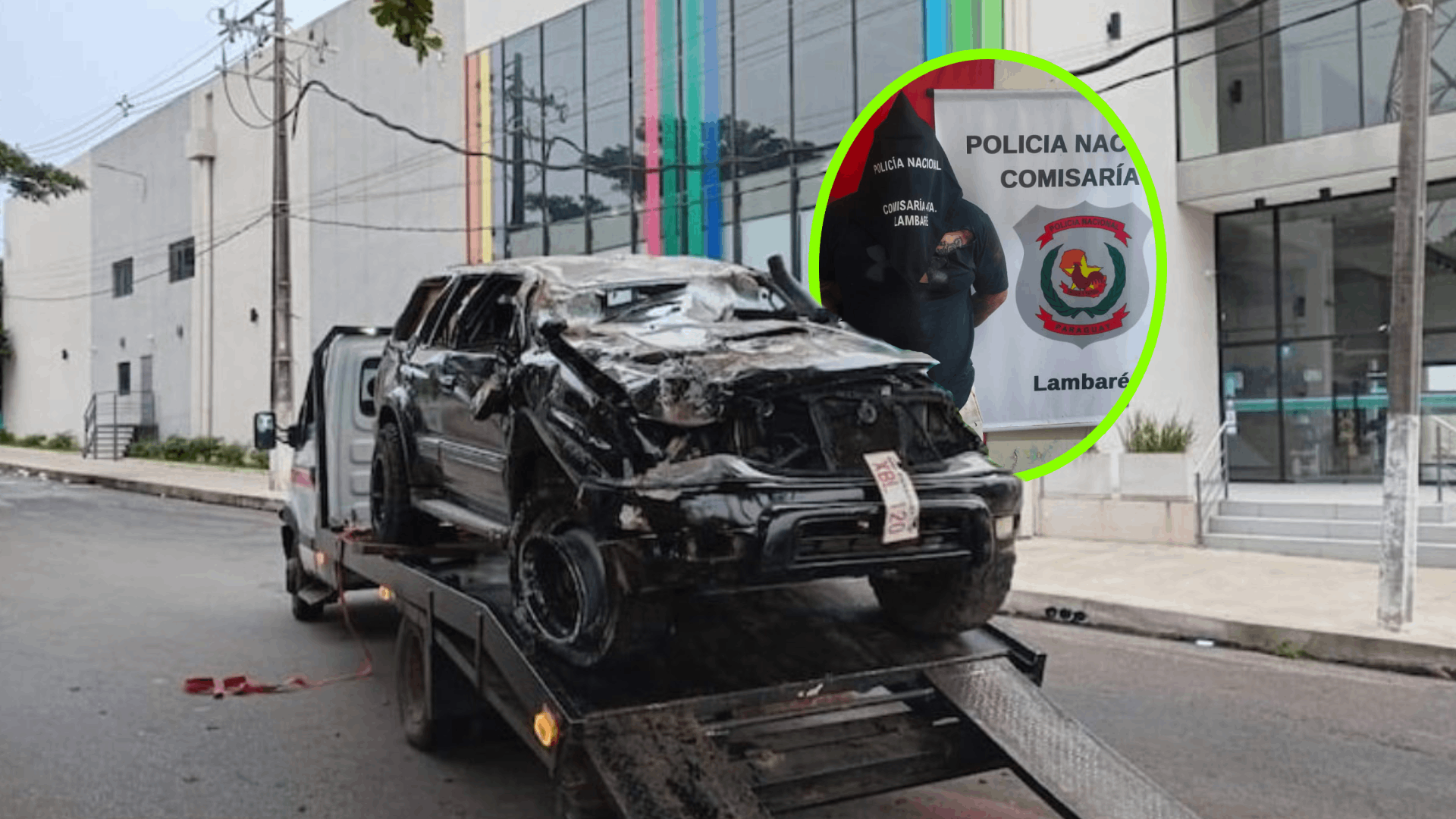 «Toto», presunto líder del Clan Rotela, terminó detenido tras protagonizar un vuelco en Lambaré
