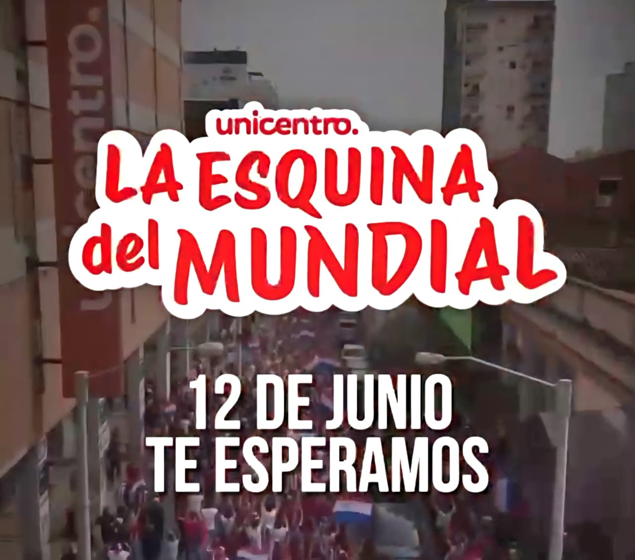 Unicentro invita a alentar a Paraguay en el Corazón de Asunción