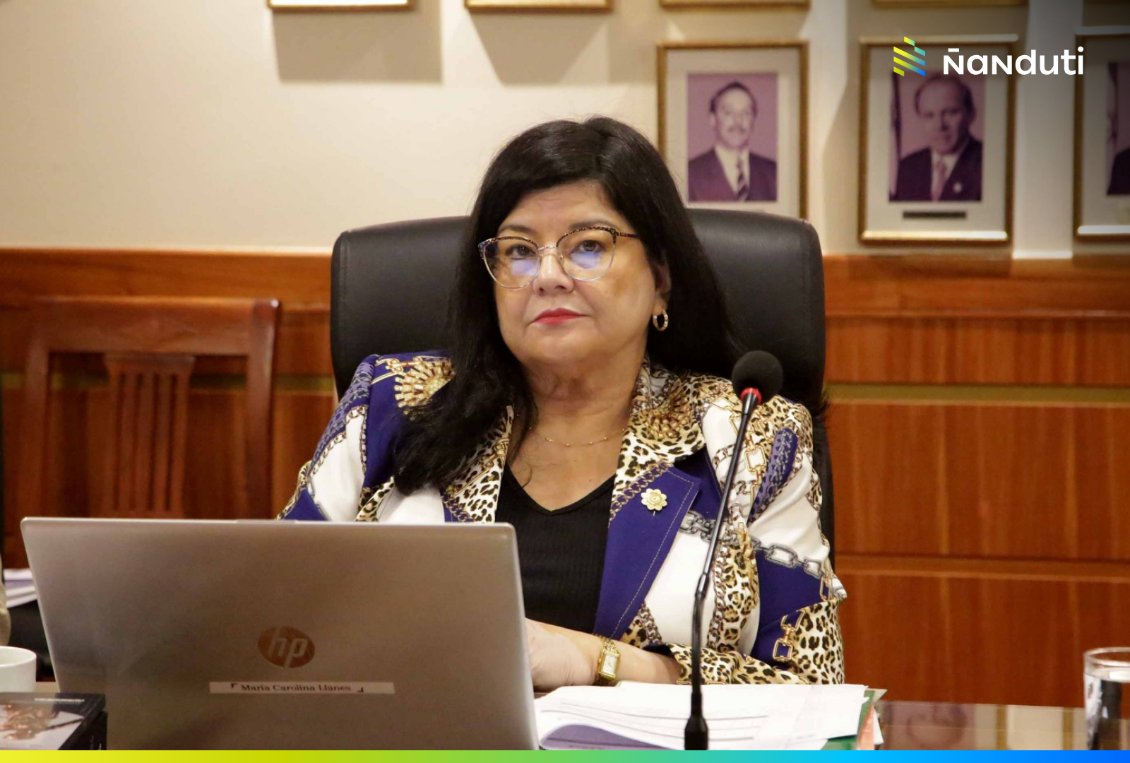 Ministra Llanes plantea mayor uso de tobilleras electrónicas en el país