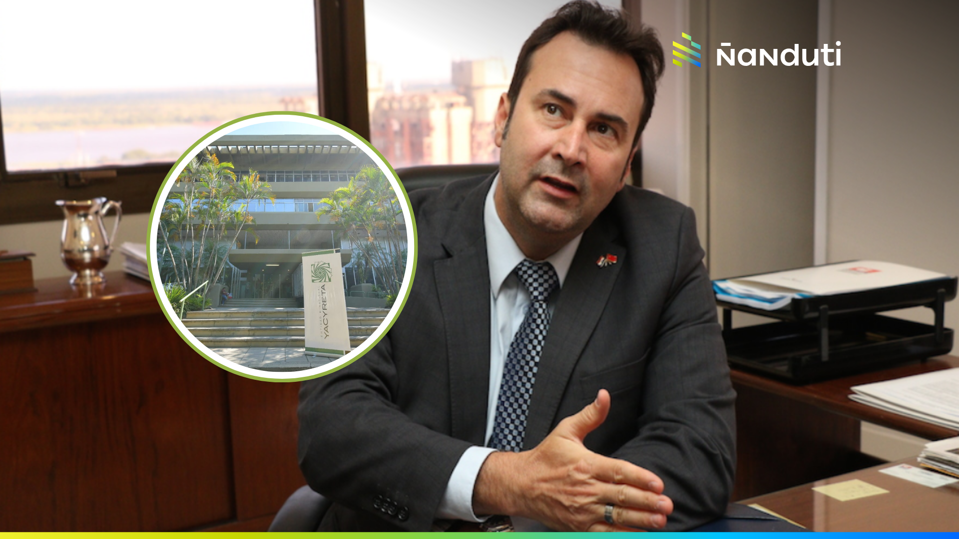 Gubetich, extitular del IPS, vuelve a la EBY con salario de G. 35 millones y sin declarar ante la Contraloría