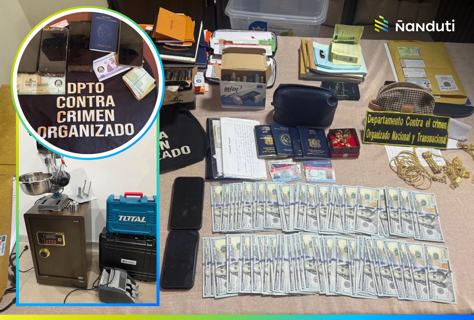 Operativo «Aurelia»: allanan nueve inmuebles y detienen a cuatro personas por contrabando de oro y lavado de dinero