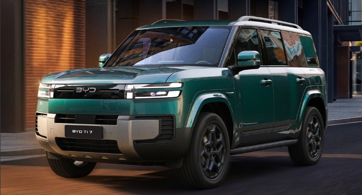 BYD presenta en Paraguay el nuevo Ti7, un SUV que inaugura una nueva categoría en el mercado